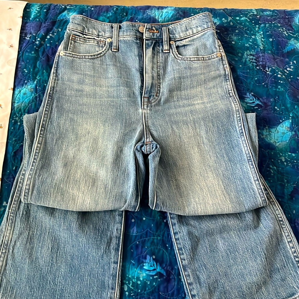 Madewell high-rise flare jeans